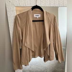 NWOT BB Dakota Faux Suede Jacket in Tan, Size S